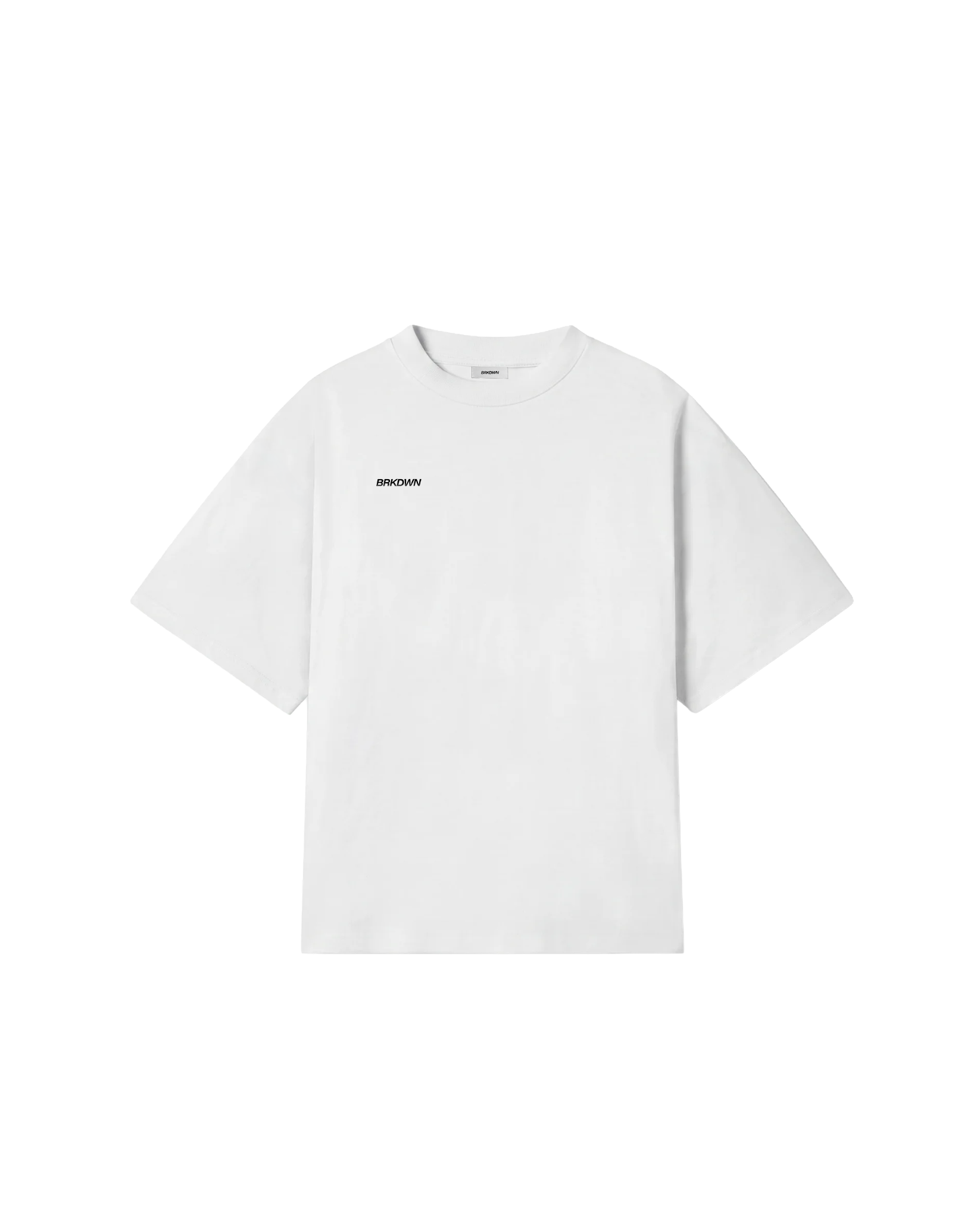 BRKDWN Logo Frontprint White
