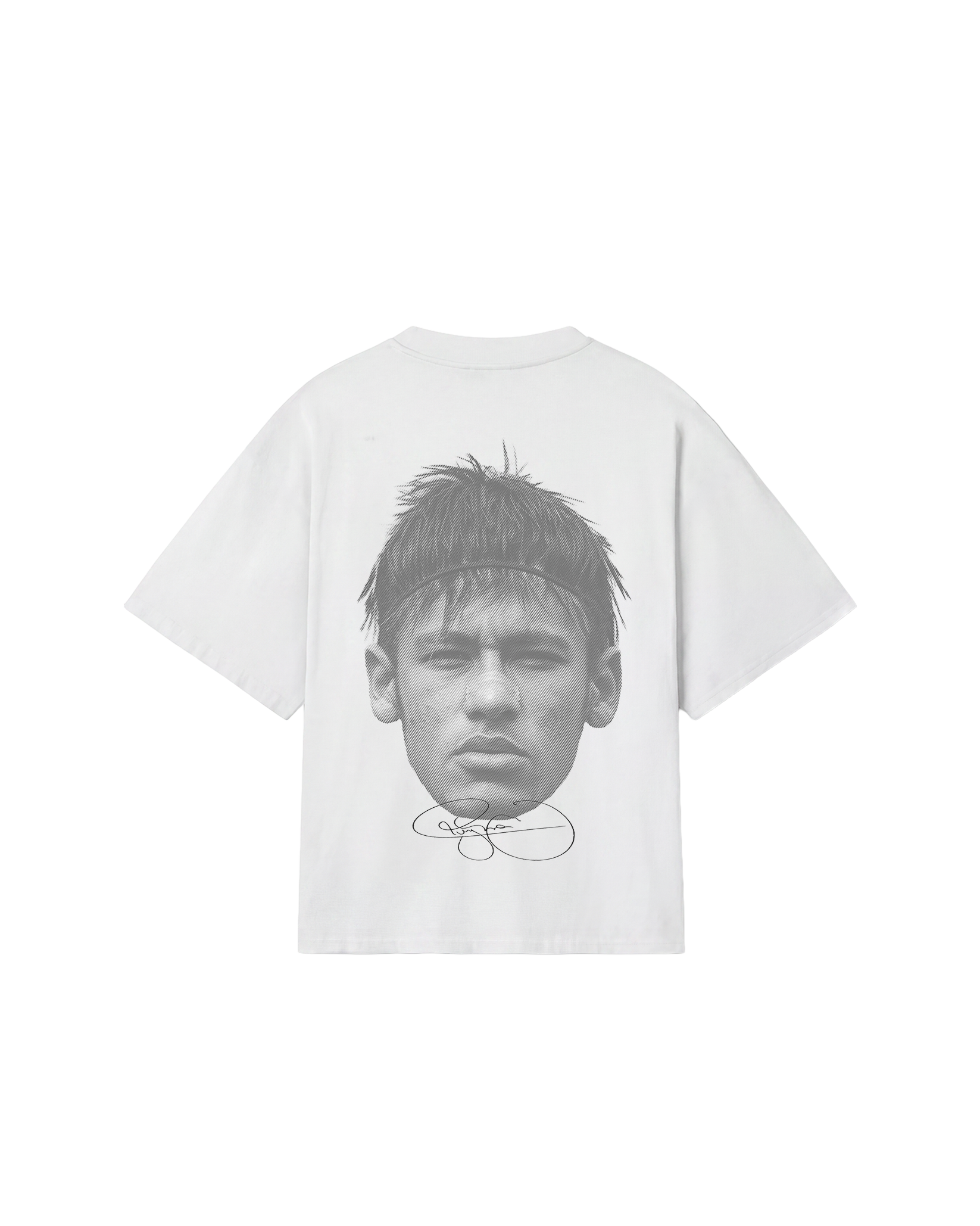 BRKDWN Reverse Neymar Tee White Backprint