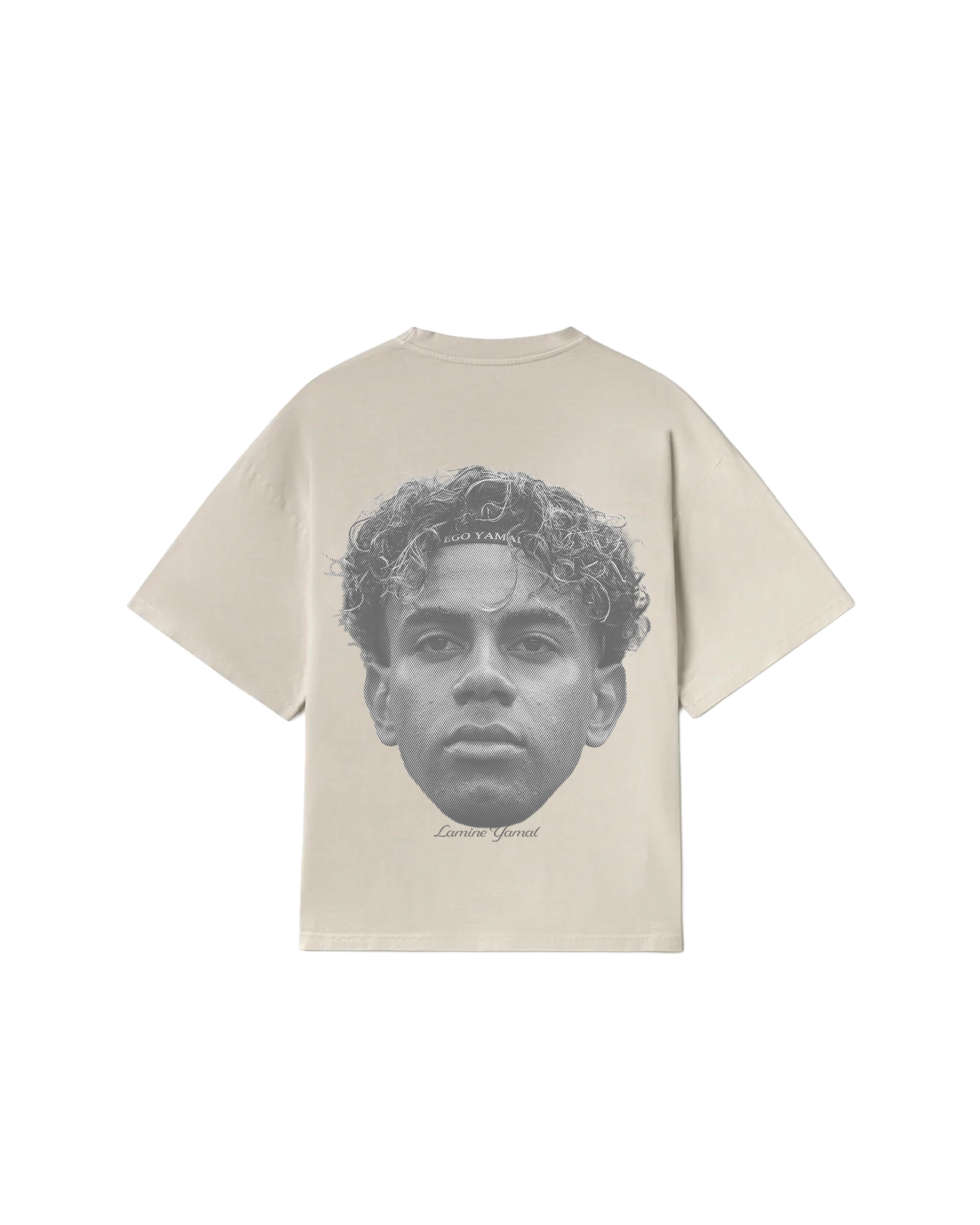 BRKDWN Reverse Yamal Tee Cream Backprint