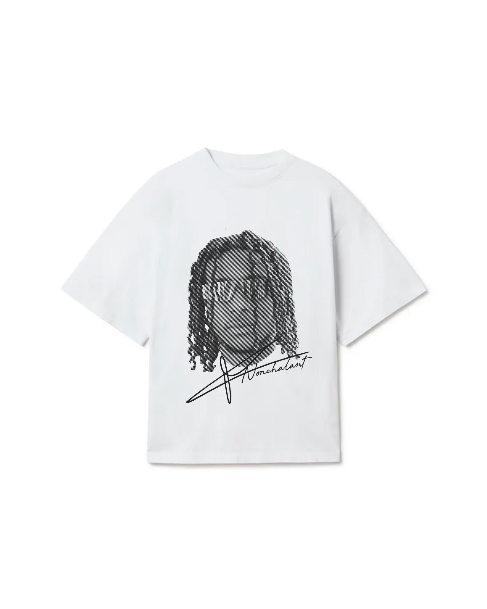 BRKDWN Mr Nonchalant Tee Frontprint oversized Streetwear